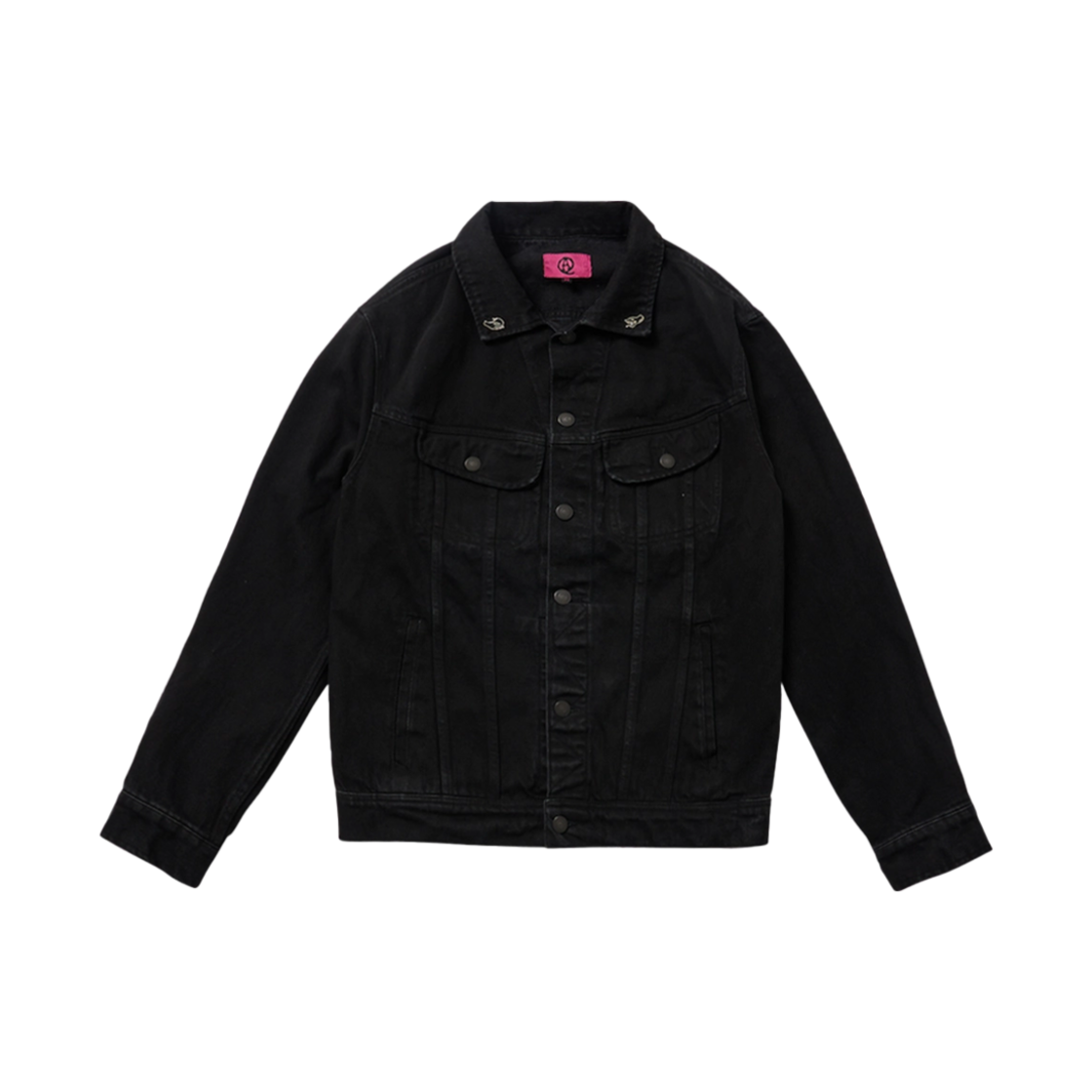 알버트 체 X 에이큐 리플렉션 트러커 자켓 블랙(Aq X ALBERT Che Reflection Trucker Jacket Black)