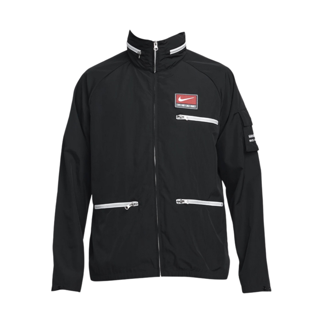 ジャージ Nike NSW Velour Jacket Black White - Asia 나이키 NSW 벨벳 자켓 블랙 화이트 - 아시아 | Nike | KREAM