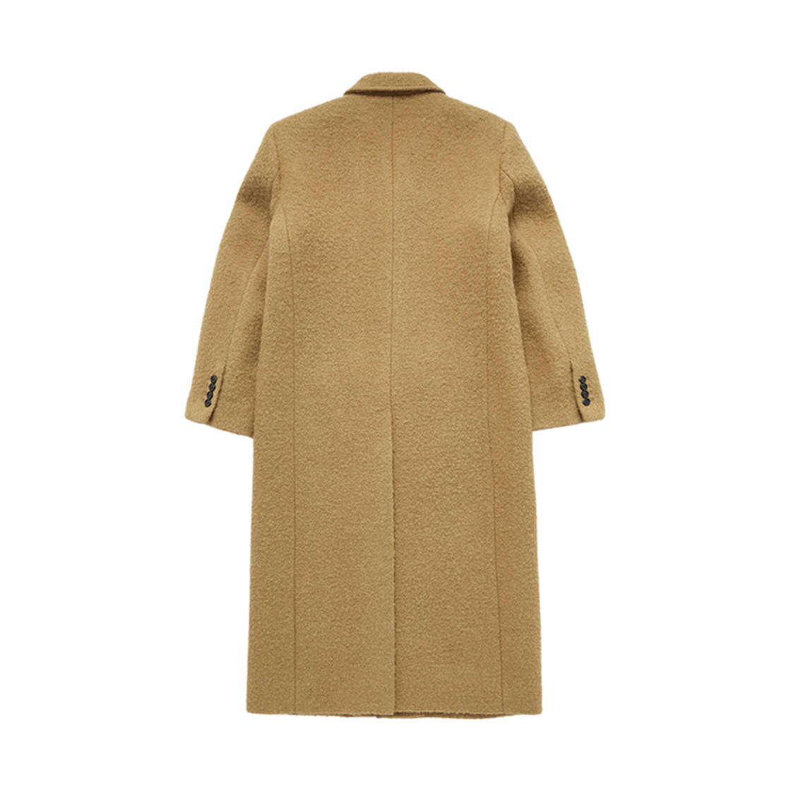 던스트 투웨이 3 버튼 부클 울 코트 카멜(Dunst 2-Way 3 Button Boucle Wool Coat Camel) - 2