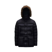 Moncler Cluny Long Down Jacket Night Blue - 23FW