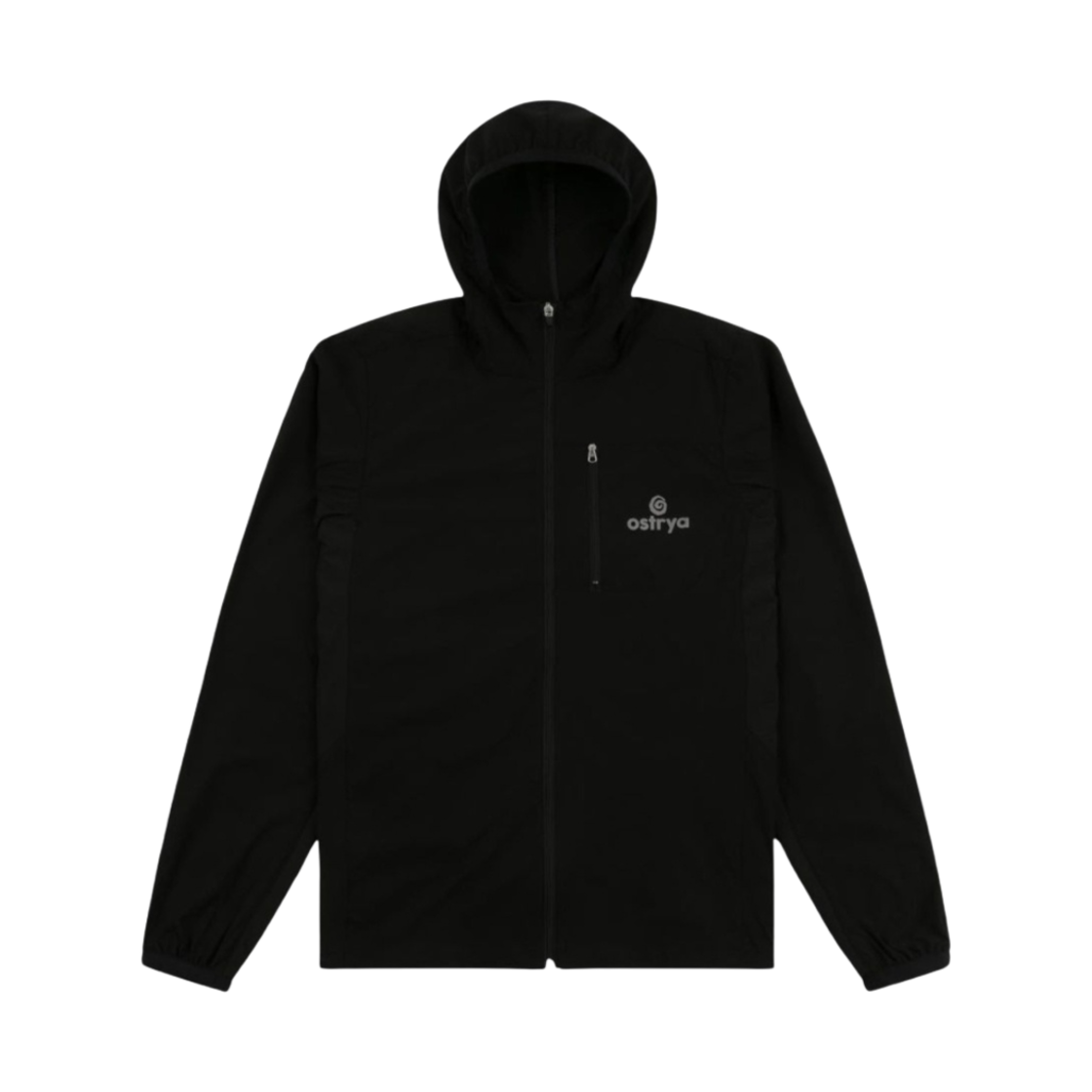 5AA003 Ostrya Skarn Windbreaker Jacket Black