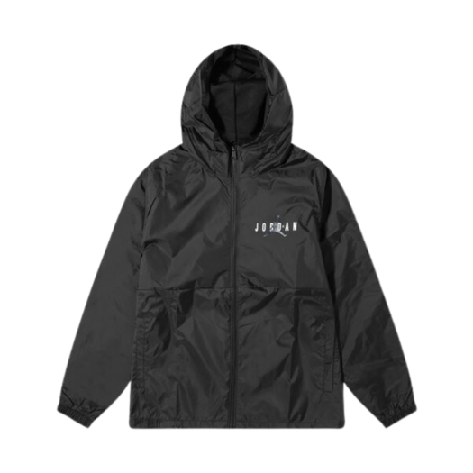 Jordan Essential Woven Jacket Black Dark Smoke Grey (DV7650-011)