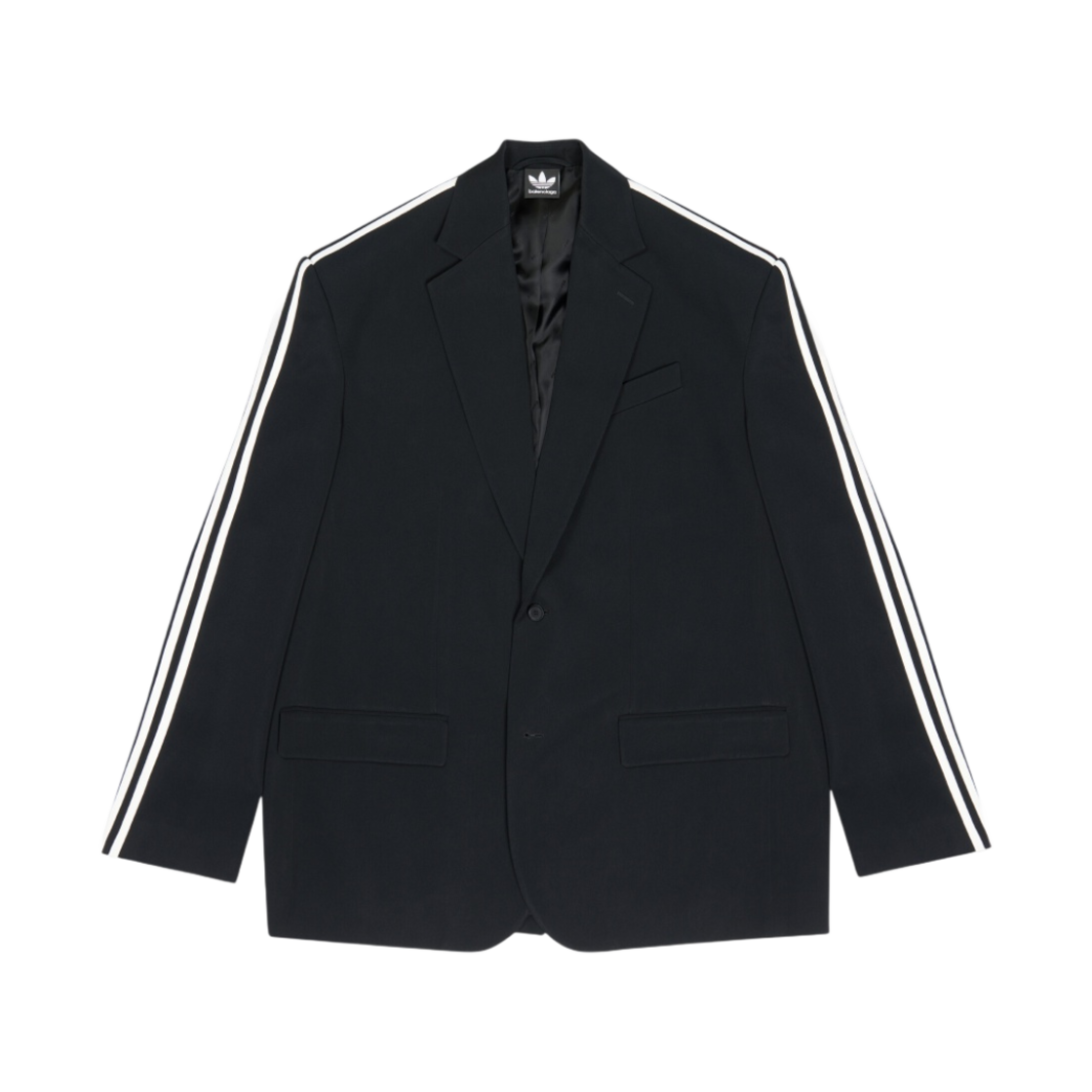 발렌시아가 x 아디다스 퍼포먼스 테일러드 트윌 오버사이즈 자켓 블랙(Balenciaga x Adidas Performance Tailored Twill Oversized Jacket Black) - 1