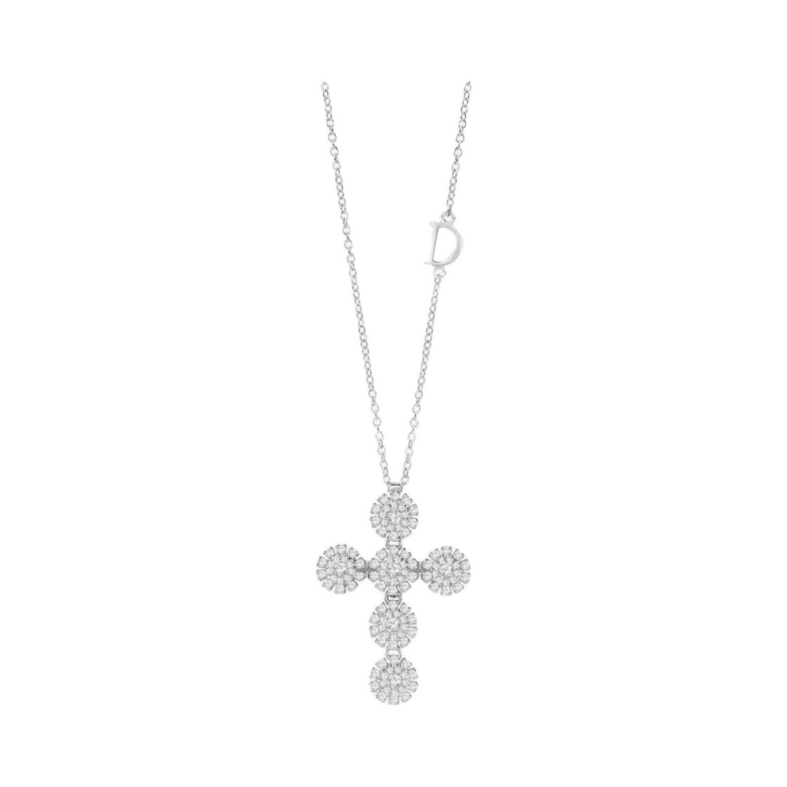 다미아니 마르게리타 다이아몬드 네클리스 화이트 골드(Damiani Margherita Diamonds Necklace White Gold)