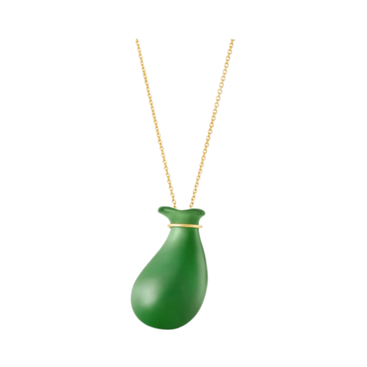 Tiffany & Co. Elsa Peretti Bottle Jug Pendant Gold