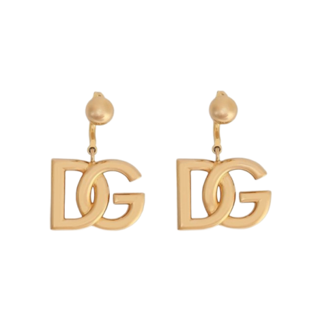 WEN6P1W1111ZOO00 (W) Dolce & Gabbana DG Logo Earrings Gold