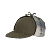 S.T.C EAR FLAP CAP KHAKI