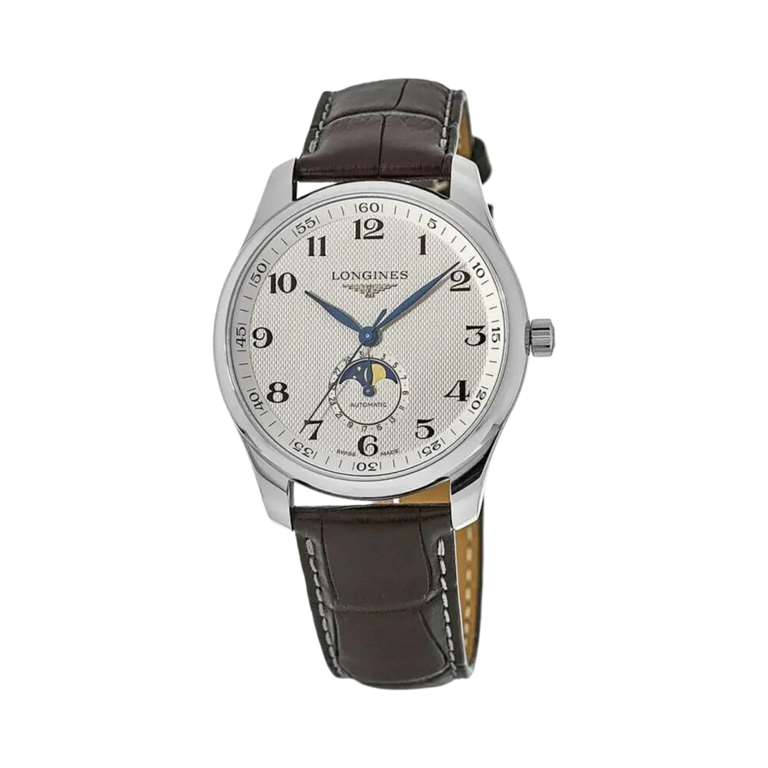 론진 마스터 컬렉션 오토매틱 42mm 스테인리스 스틸 브라운 실버(Longines Master Collection Automatic 42mm Stainless Steel Brown Silver)