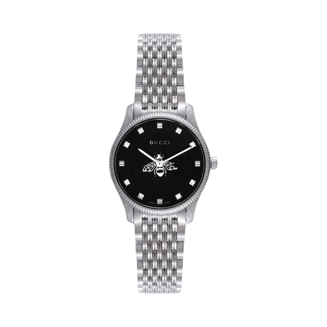 YA1265020 (W) Gucci G-Timeless Quartz 29mm Stainless Steel Black