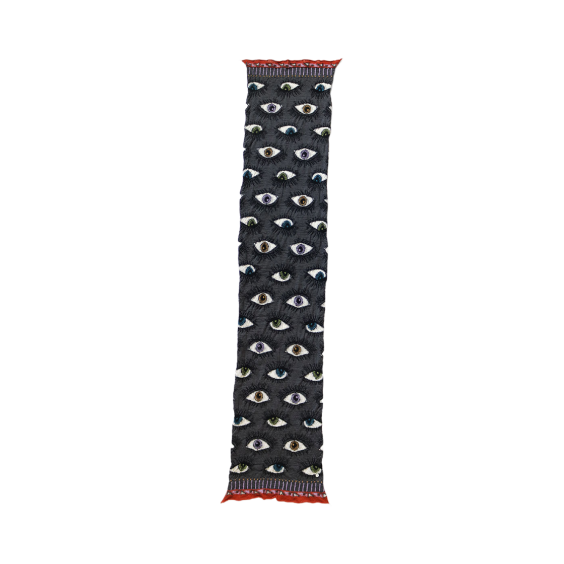 캐피탈 펠티드 울 스피크이지 해피 스카프 컬러풀 차콜(Kapital Felted Wool Speakeasy Happy Scarf Colorful Charcoal) - 1