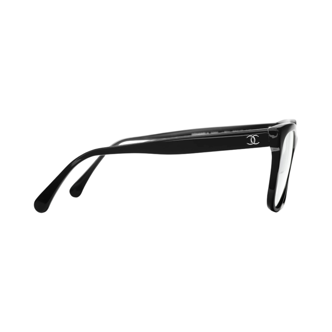 샤넬 스퀘어 프레임 아세테이트 & 블랙(Chanel Square Eyeglasses Acetate & Black) - 3