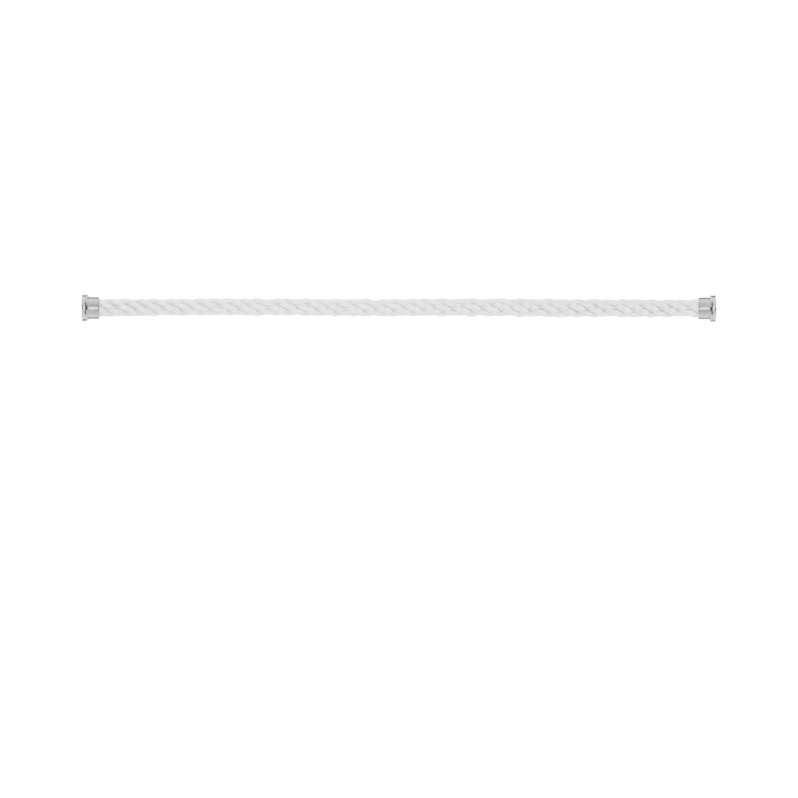 프레드 화이트 케이블 브레이슬릿 라지 스틸(Fred White Cable Bracelet Large Steel)