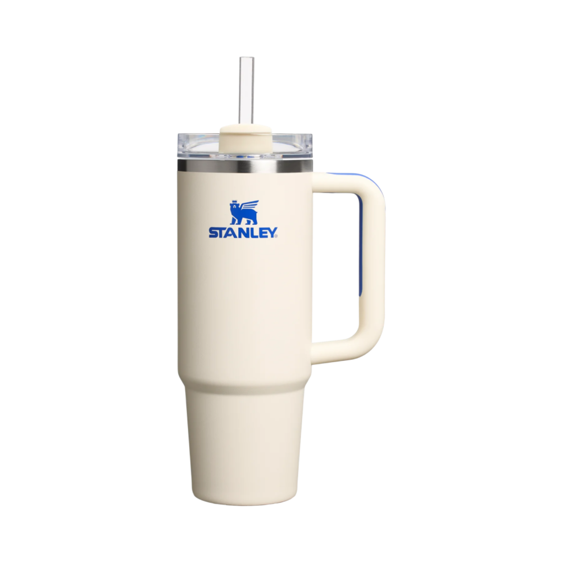 스탠리 더 퀜처 H2.0 플로우스테이트 텀블러 887ml 크림 로얄(Stanley The Quencher H2.0 Flowstate Tumbler 887ml Cream Royal)