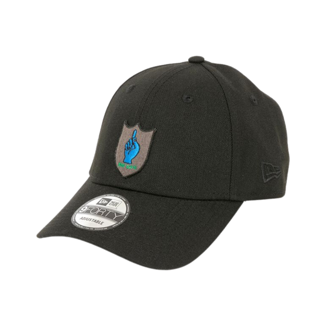 사카이 x 뉴에라 곤즈 원 러브 캡 블랙(Sacai x New Era Gonz One Love Cap Black)