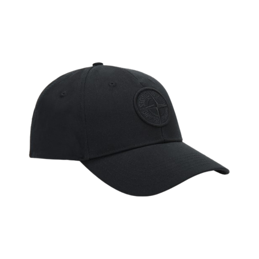 801599661-A0029 Stone Island 99661 6-Panel Cap Black - 24SS