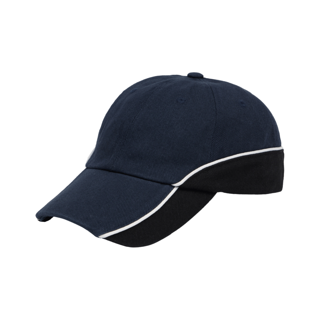 L25UAB001NAV LOCKHEED MARTIN Blocking Reflective Piping Cotton Ball Cap Navy