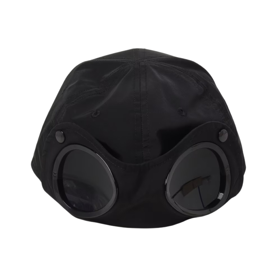 16CMAC146A005904A999 C.P. Company Chrome-R Goggle Cap Black - 24SS - #3