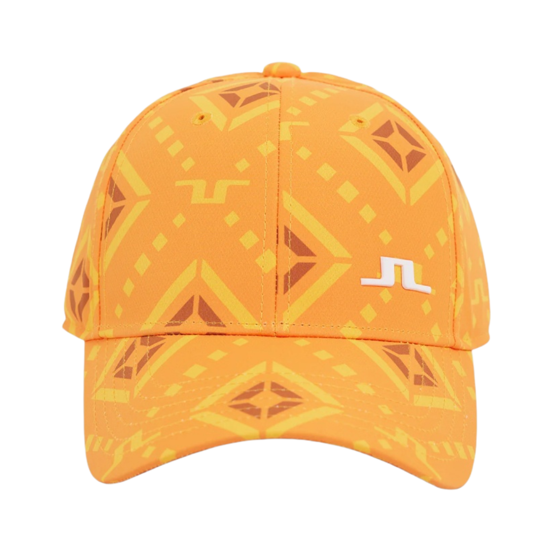 제이린드버그 라일라 프린트 캡 오렌지 다이아몬드 로고(J.Lindeberg Layla Print Cap Orange Diamond Logo) - 1