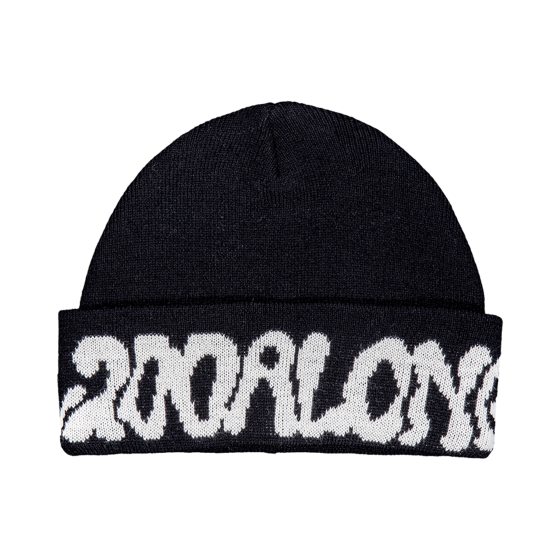 WL244KHA02UBLK MELLOW Lettering Beanie Black