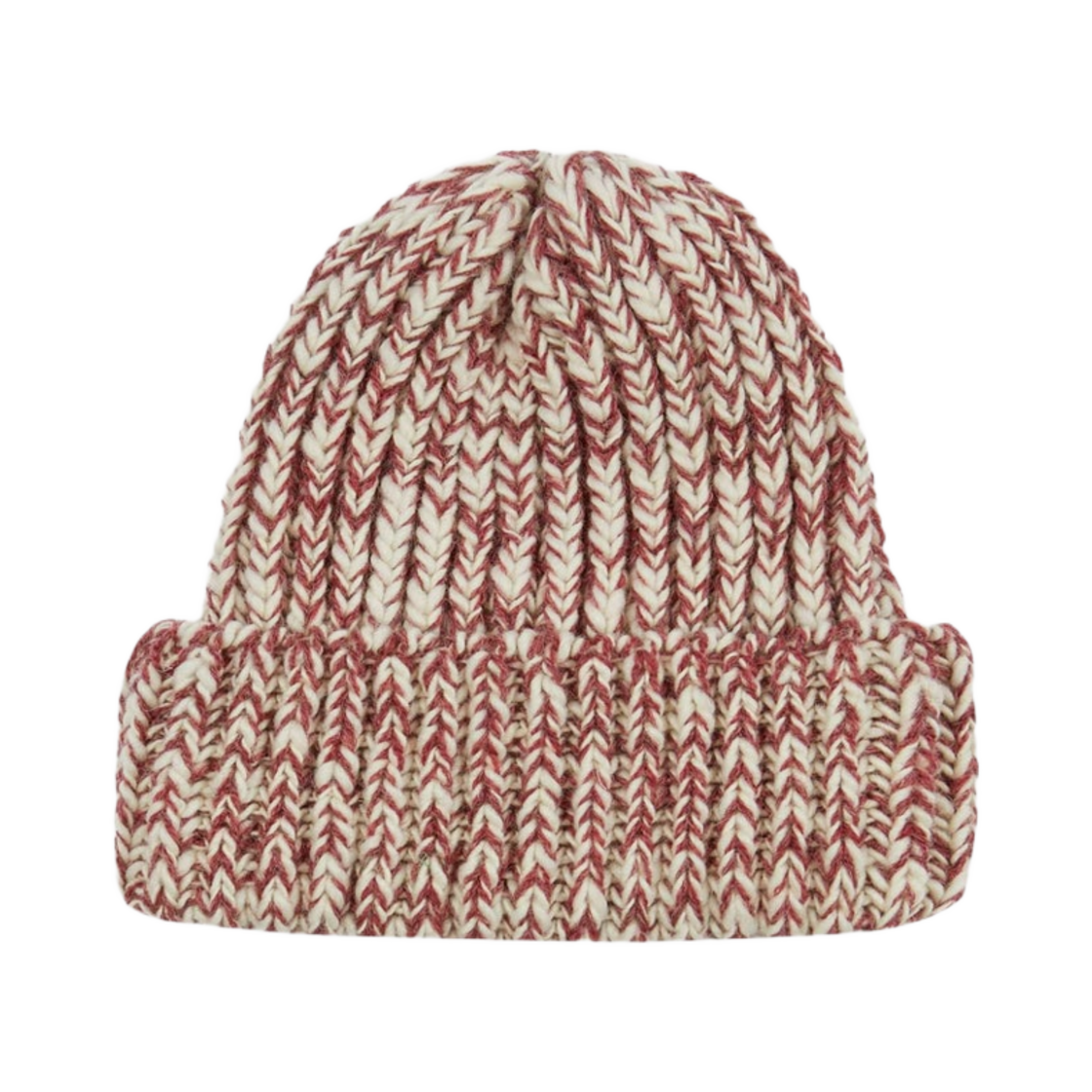 드레익스 슬럽 울 케이블 니트 캡 레드(Drake's Slub Wool Cable Knit Cap Red)