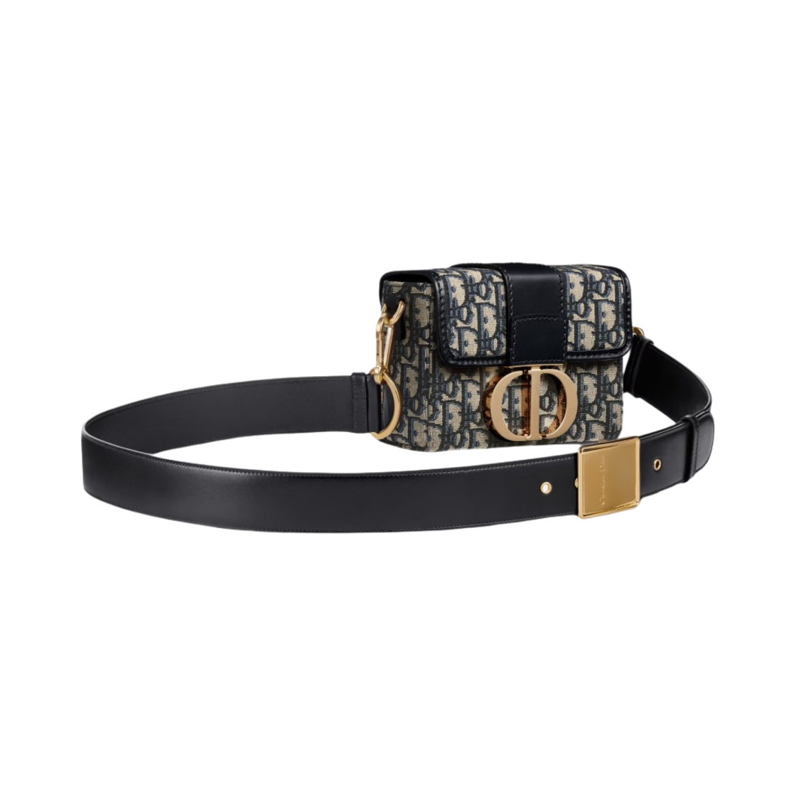디올 30 몽테뉴 박스 백 디올 오블리크 자카드 블루(Dior 30 Montaigne Box Bag Dior Oblique Jacquard Blue) - 1