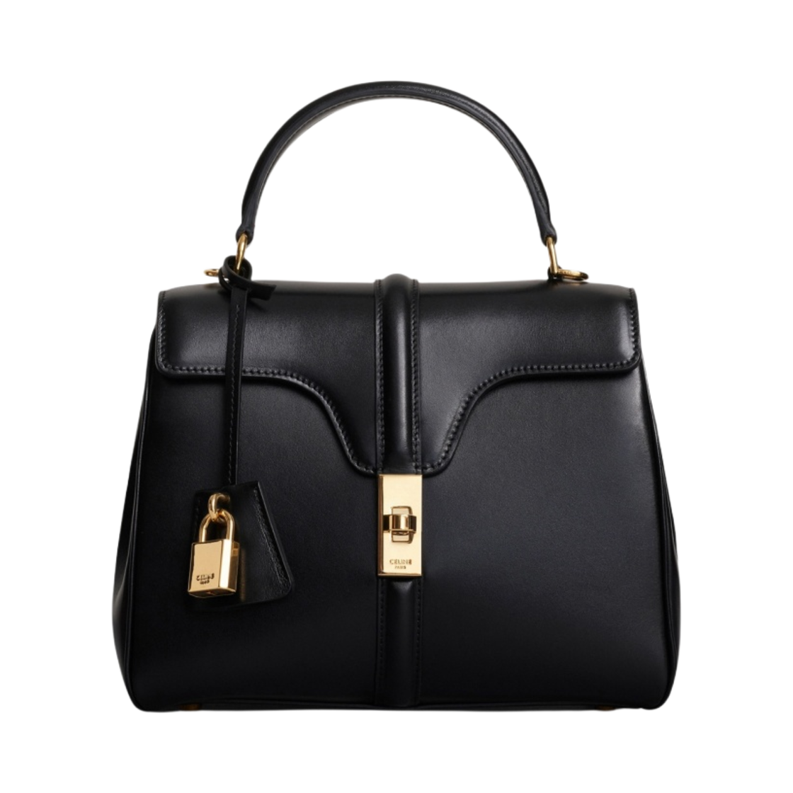 셀린느 스몰 16 백 새티네이티드 카프스킨 블랙(Celine Small 16 Bag in Satinated Calfskin Black) - 1