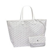 Goyard Saint Louis PM Bag White