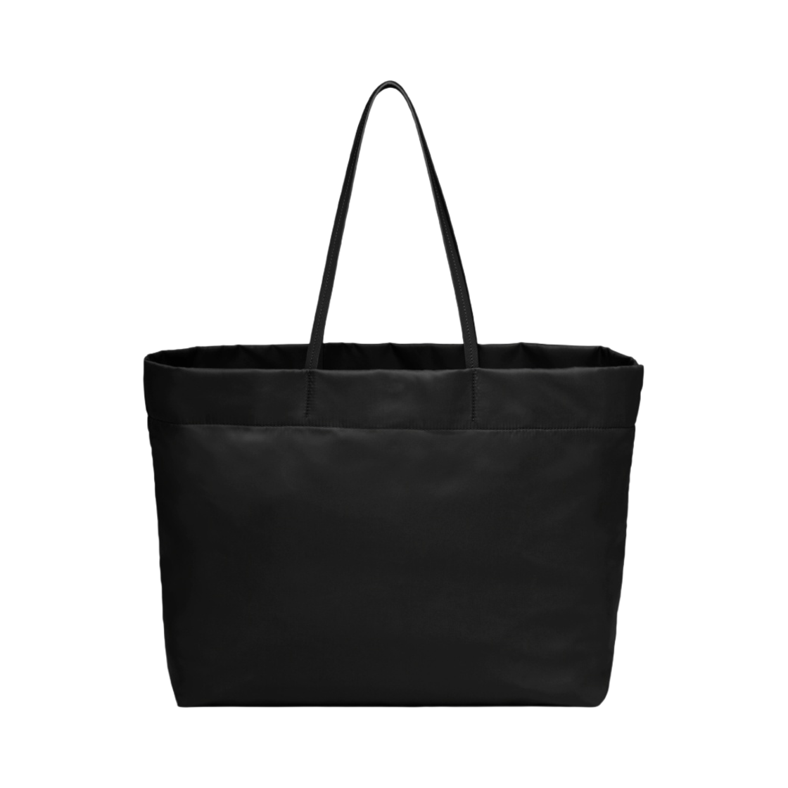 프라다 리나일론 사피아노 레더 토트백 블랙(Prada Re-Nylon Saffiano Leather Tote Bag Black) - 3