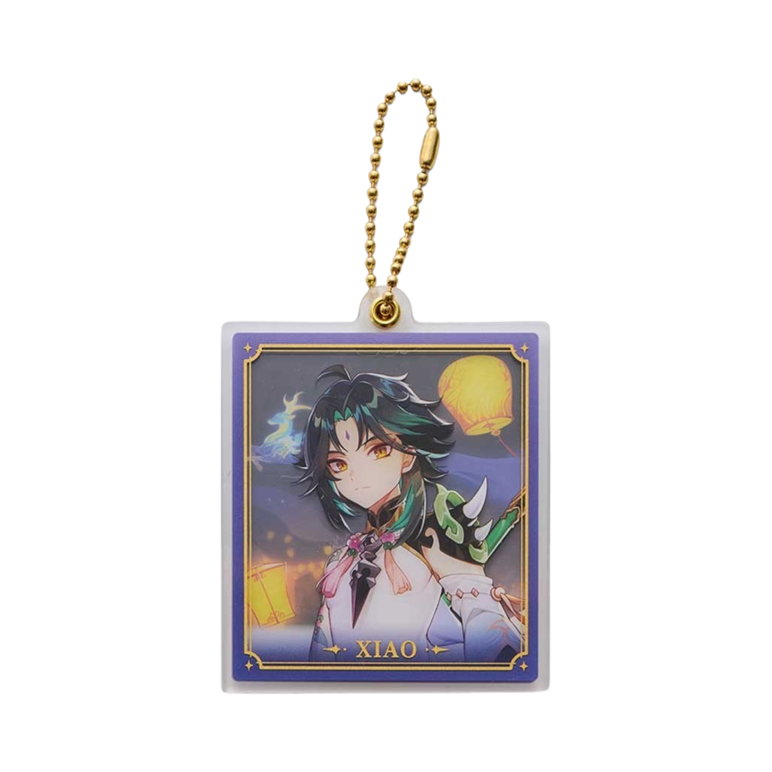 원신 사각 더블 아크릴 키링 소