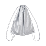 Millo Archive Glossy String Bag Silver Gray