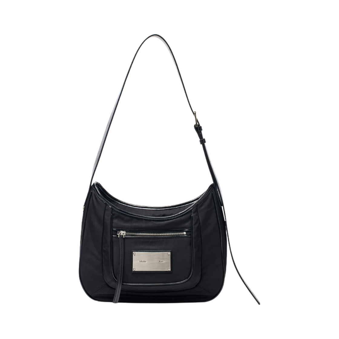마뗑킴 나일론 포켓 숄더백 블랙(Matin Kim Nylon Pocket Shoulder Bag Black)