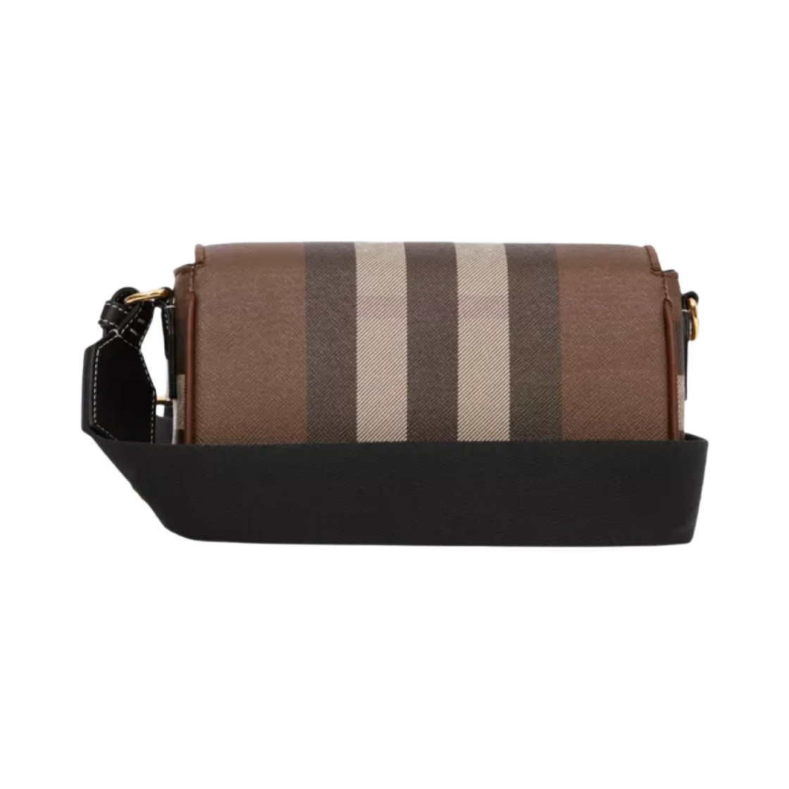 버버리 체크 레더 크로스바디백 다크 버치 브라운(Burberry Check and Leather Crossbody Bag Dark Birch Brown) - 4