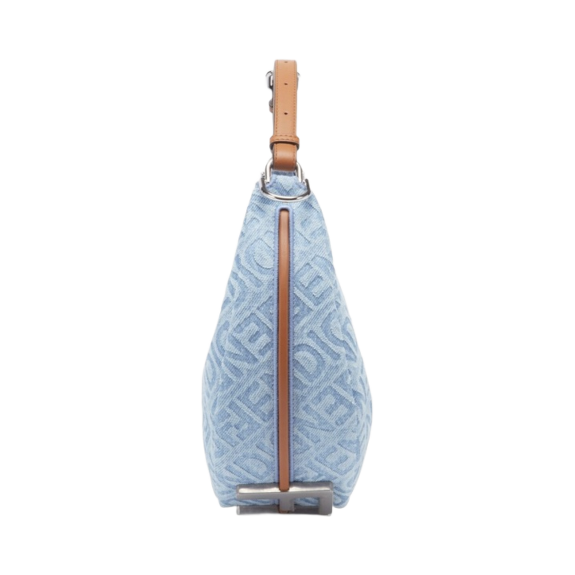 펜디 펜디그라피 스몰 데님백 라이트 블루(Fendi Fendigraphy Small Denim Bag Light Blue) - 3