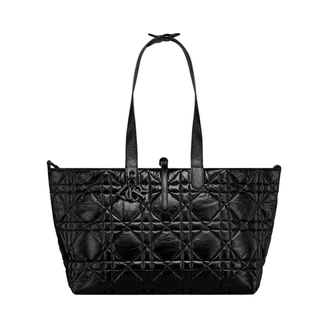 디올 라지 뚜주흐 백 블랙 크링클(Dior Large Toujours Bag Black Crinkled) - 2