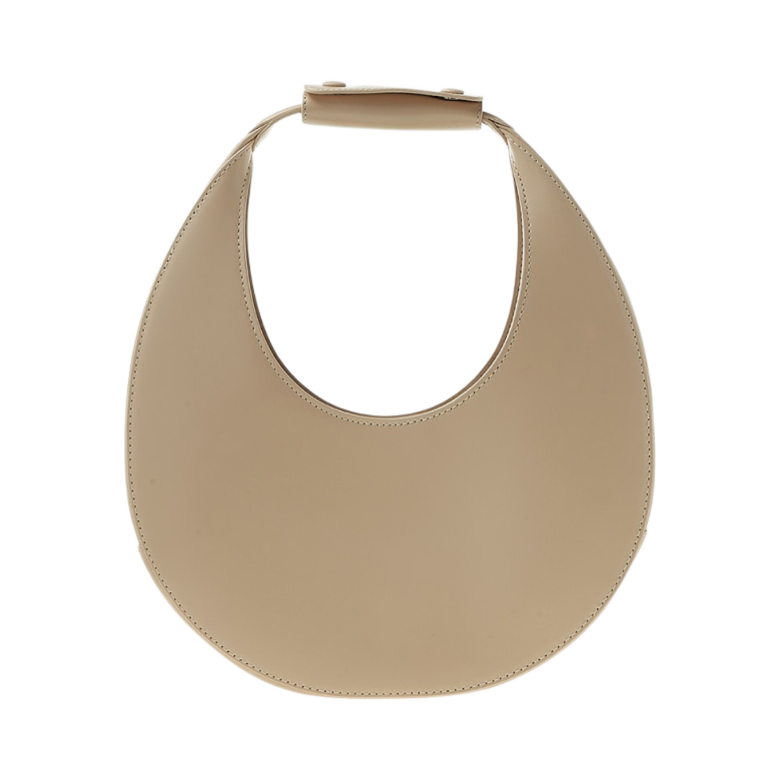 07-9166-SHEL-OS Staud Moon Bag Shell