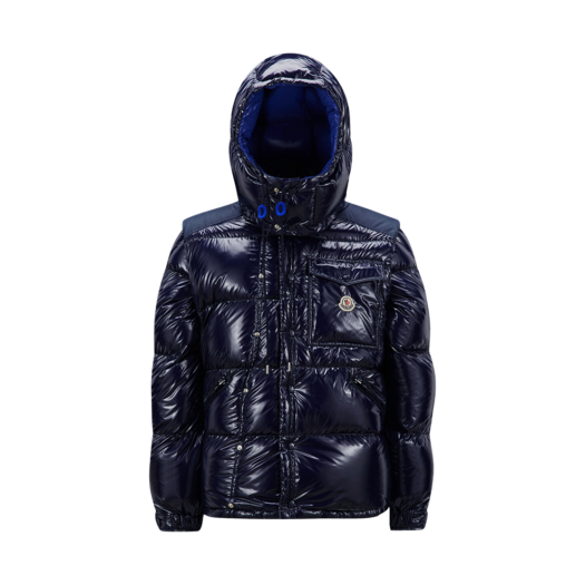 Moncler Karakorum Short Down Jacket Blue - 23FW