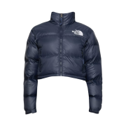 (W) The North Face Nuptse Short Jacket Summit Navy