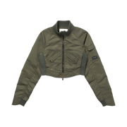 Vacant Archive Roen Crop Jumper Khaki