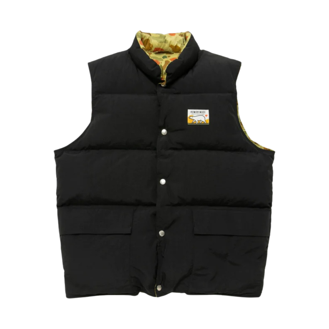 휴먼 메이드 리버시블 다운 베스트 네이비 | Human Made | KREAM