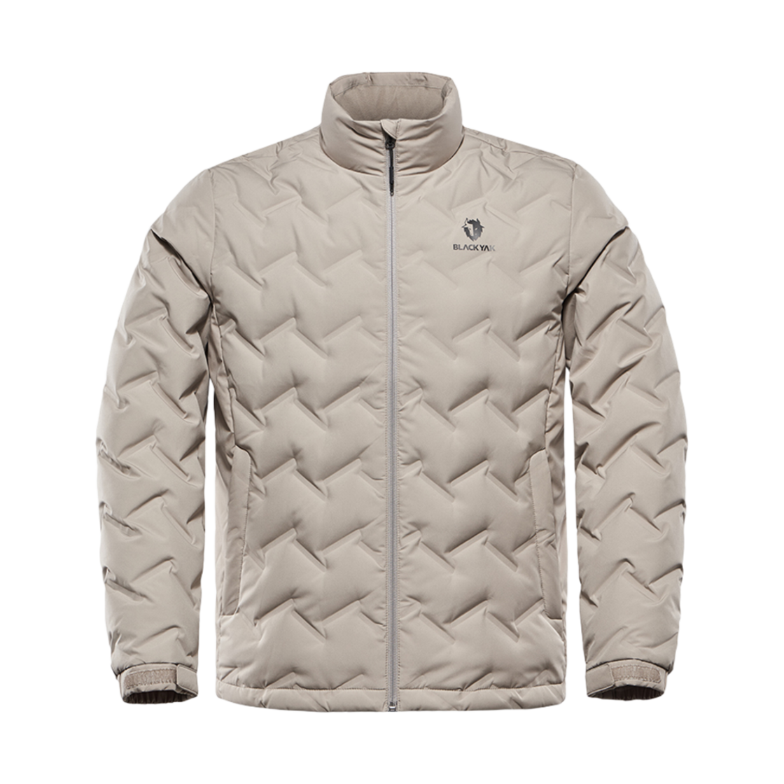 1BYPAW3002BE Black Yak Zero Spot Alpha Down Jacket Beige