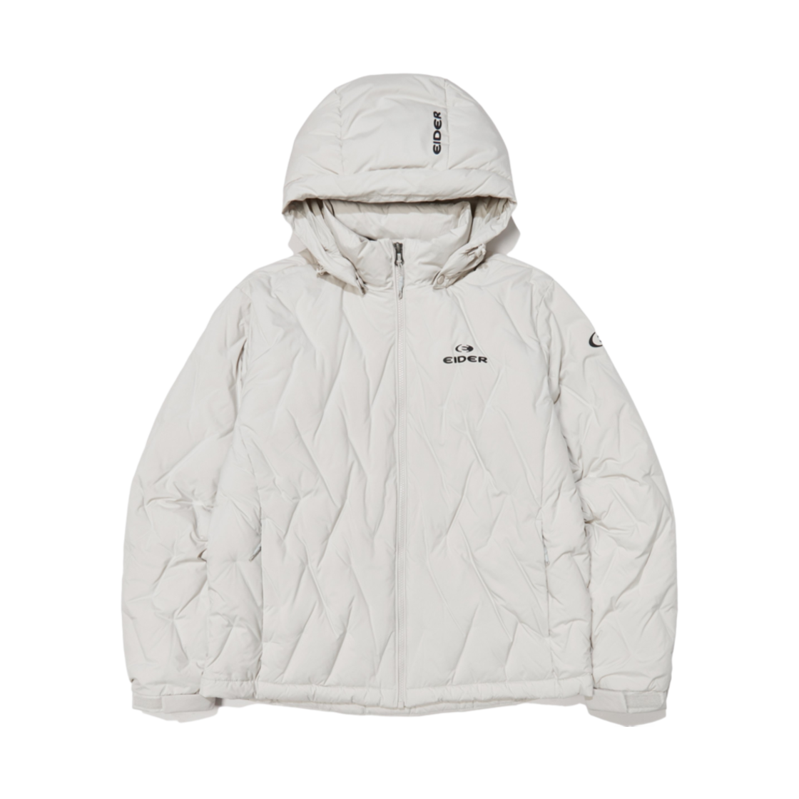 DMW24501KV Eider Thermolock Tube Slim Down Jacket Oatmeal Grey