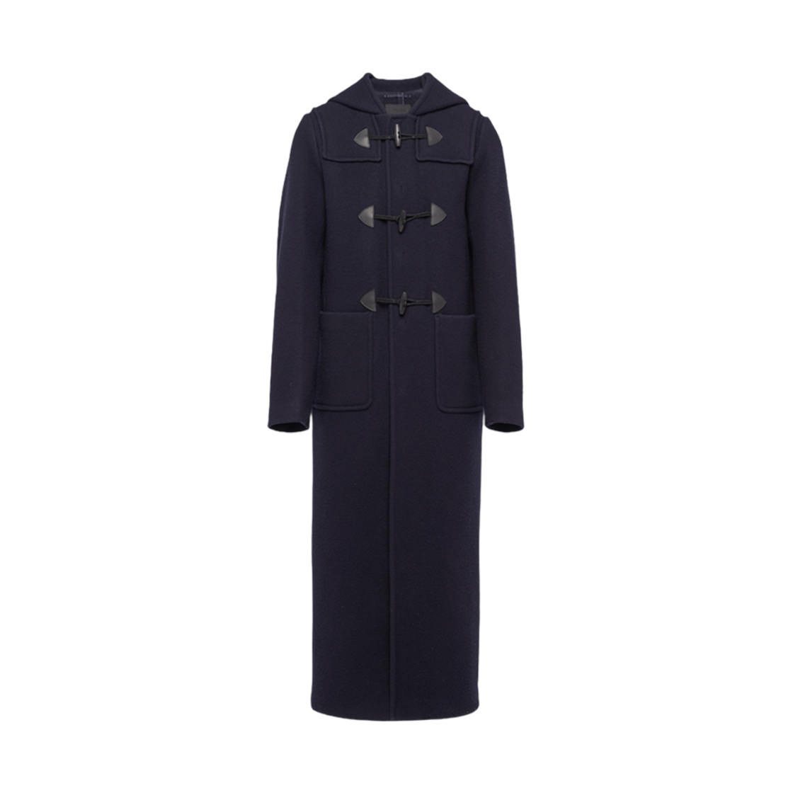 프라다 울 더플 코트 네이비(Prada Wool Duffel Coat Navy) - 1