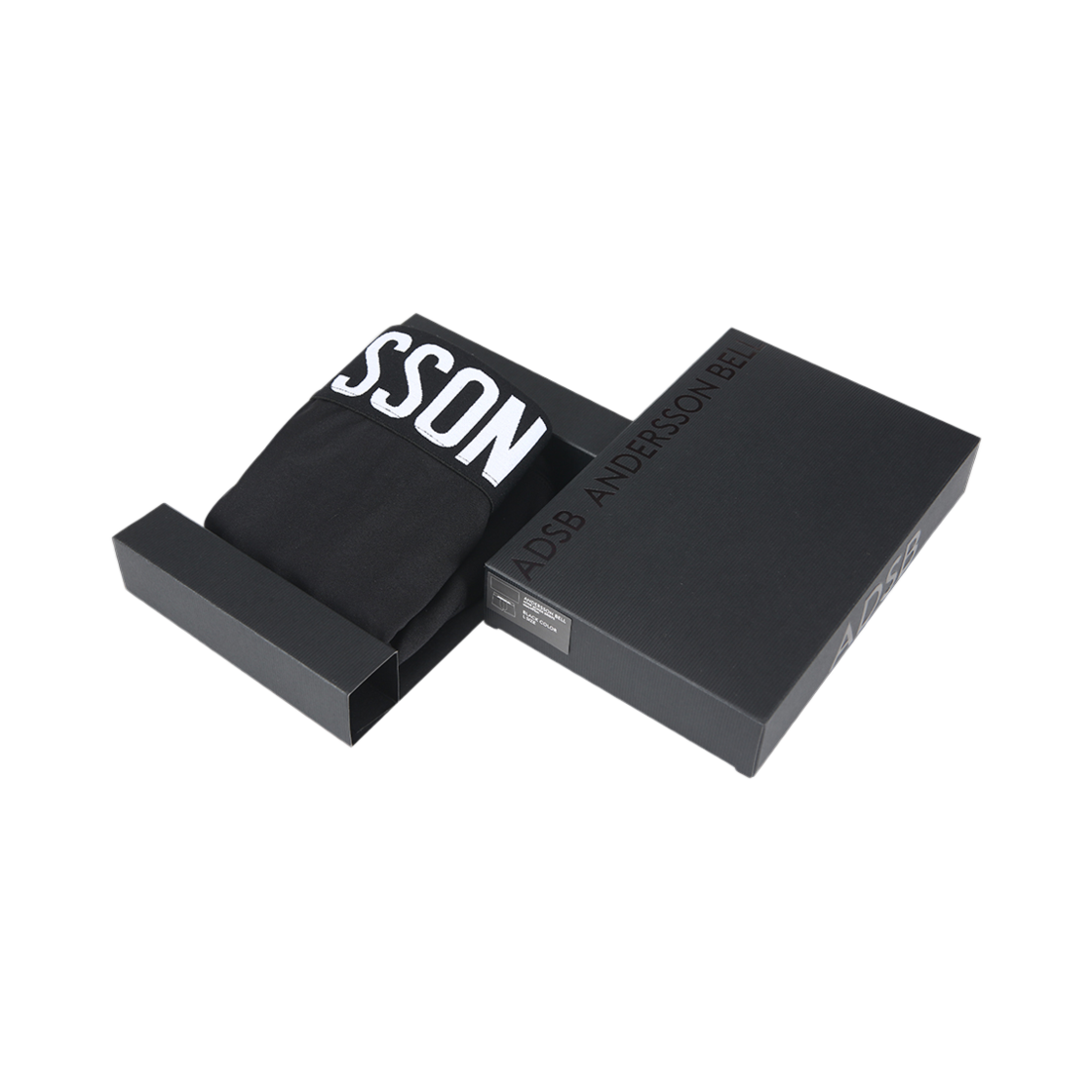 aaa495m(BLACK) ADSB Andersson Bell Boxer Brief 1Pack Sky Black