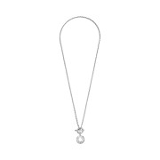 (W) Hermes Clou de Selle Amulettes Pendant Sterling Silver