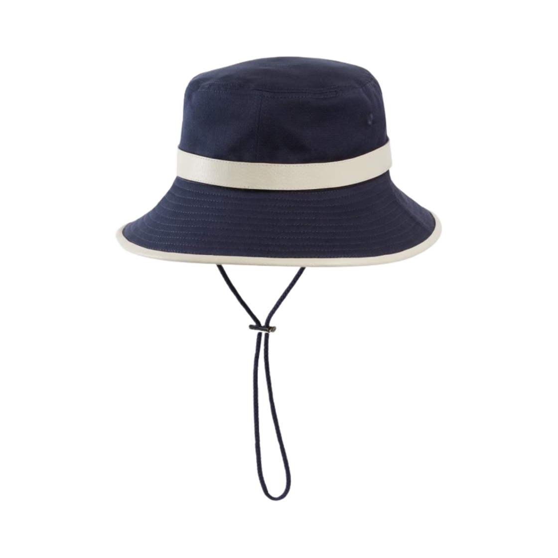 구찌 코튼 미니 햇 친 스트랩 블루(Gucci Cotton Bucket Hat with Chin Strap Blue) - 1