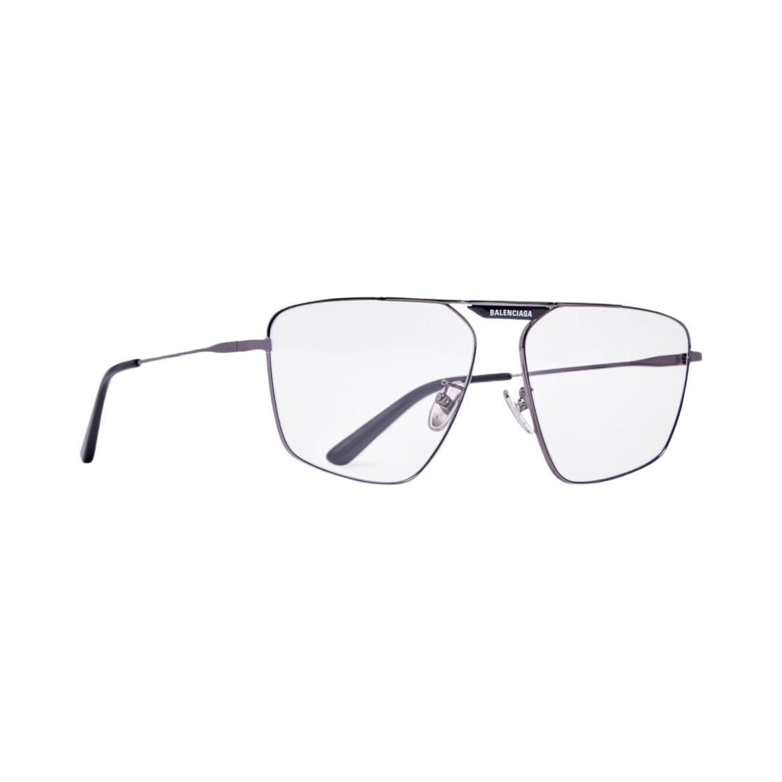 발렌시아가 태그 2.0 네비게이터 선글라스 다크 실버(Balenciaga Tag 2.0 Navigator Sunglasses Dark Silver) - 2