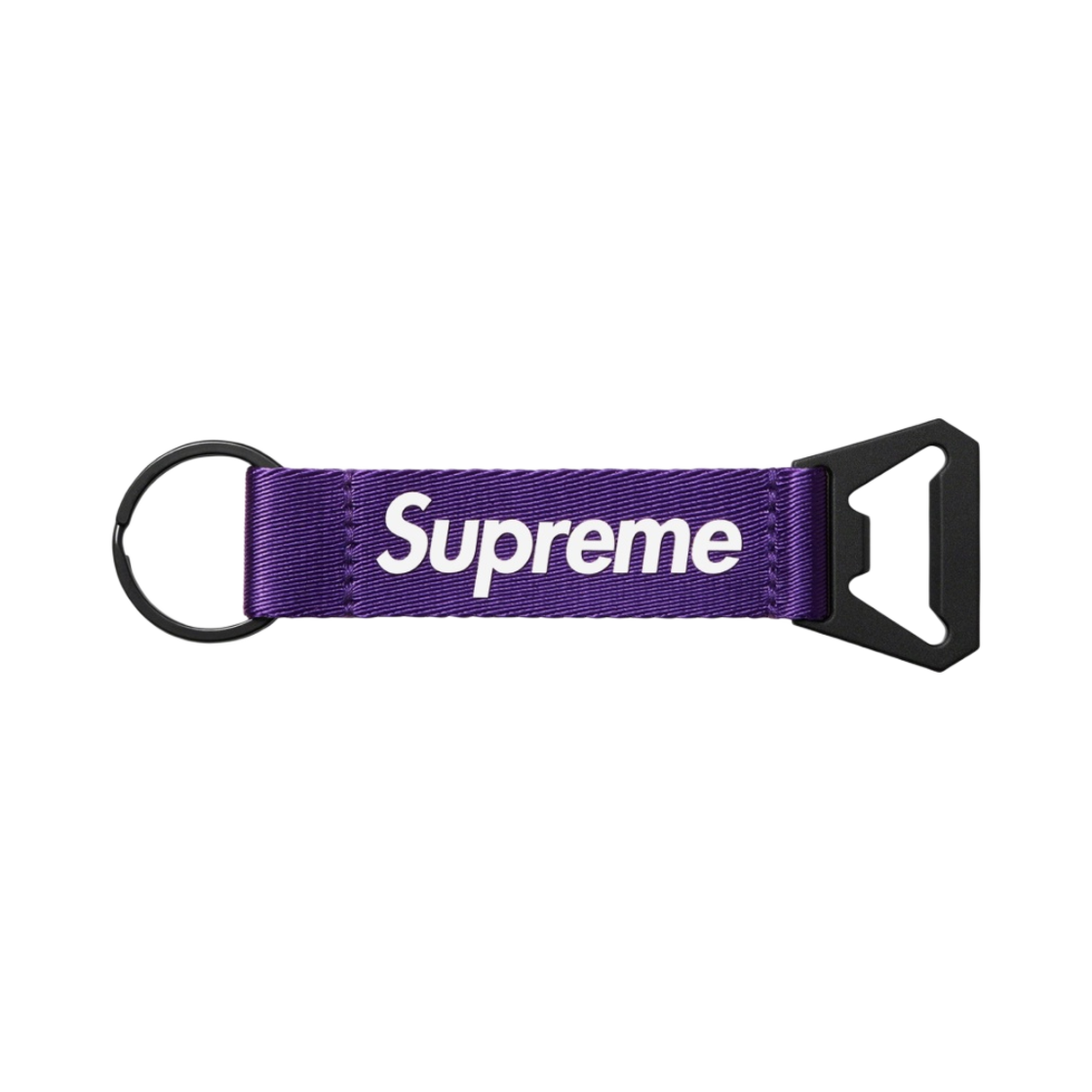 슈프림 보틀 오프너 웨빙 키체인 퍼플 - 21FW