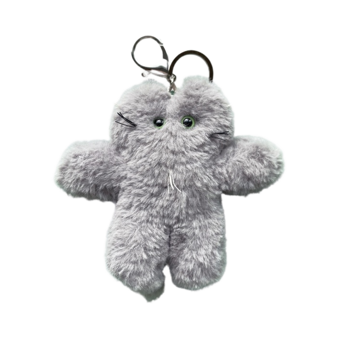 - Godashin Cats Keyring Grey