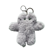 Godashin Cats Keyring Grey