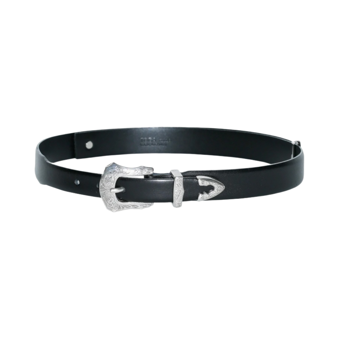 - Toga Archives Metal Buckle Belt Black
